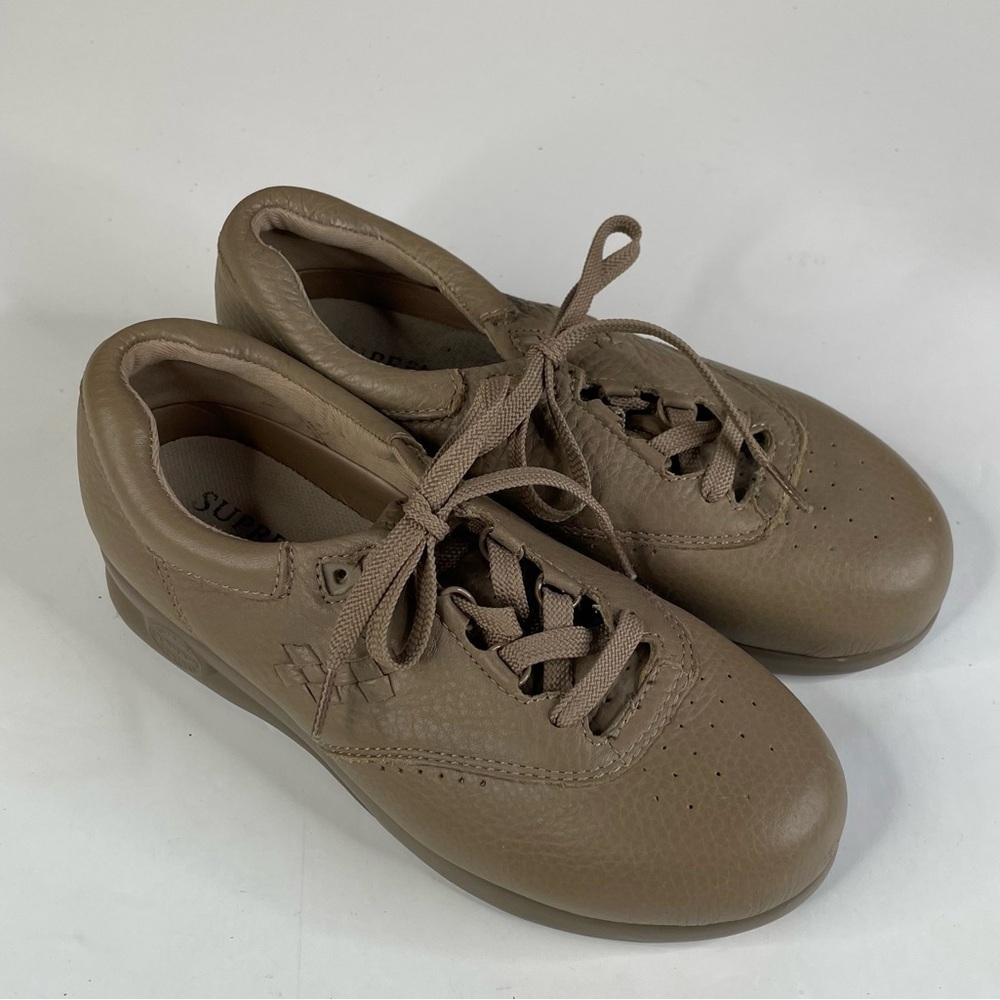 Soft Spots Supreme‎ Lace Up Leather Shoes Size 7WW
